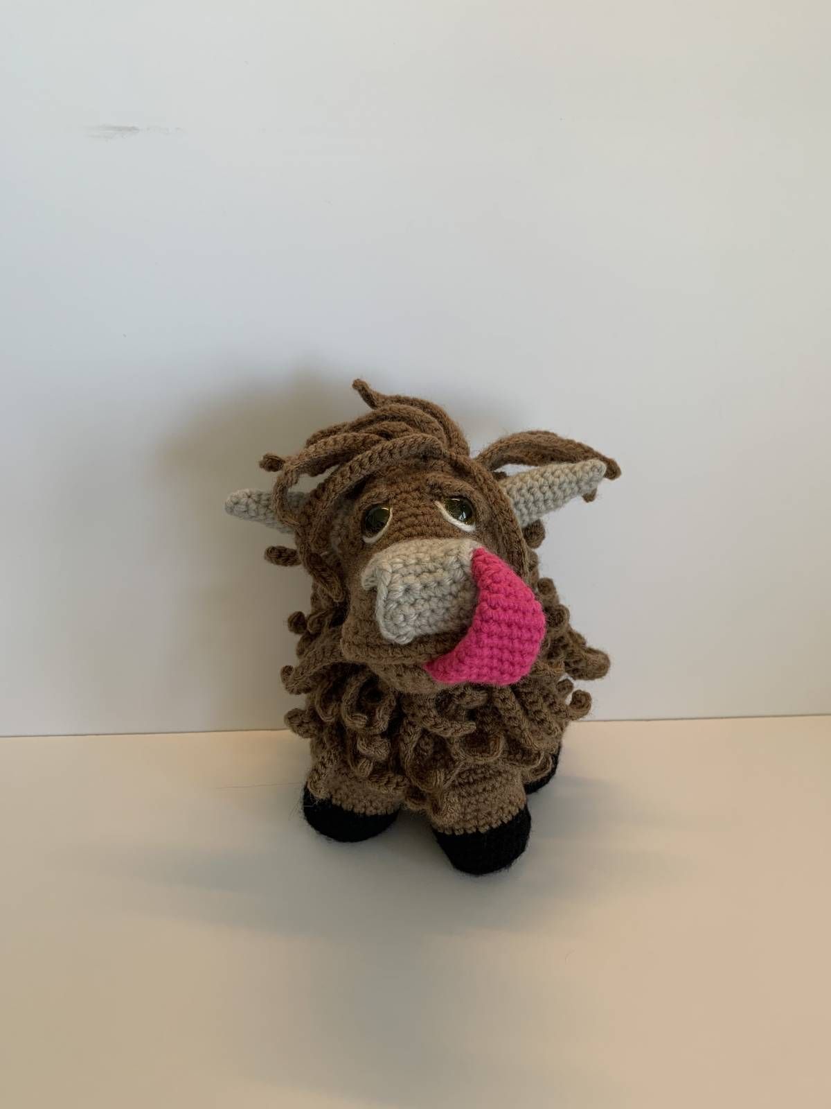 Crochet Amigurumi Highland Cow Pattern Review by Chelsea Gregerson for Cottontail Whiskers