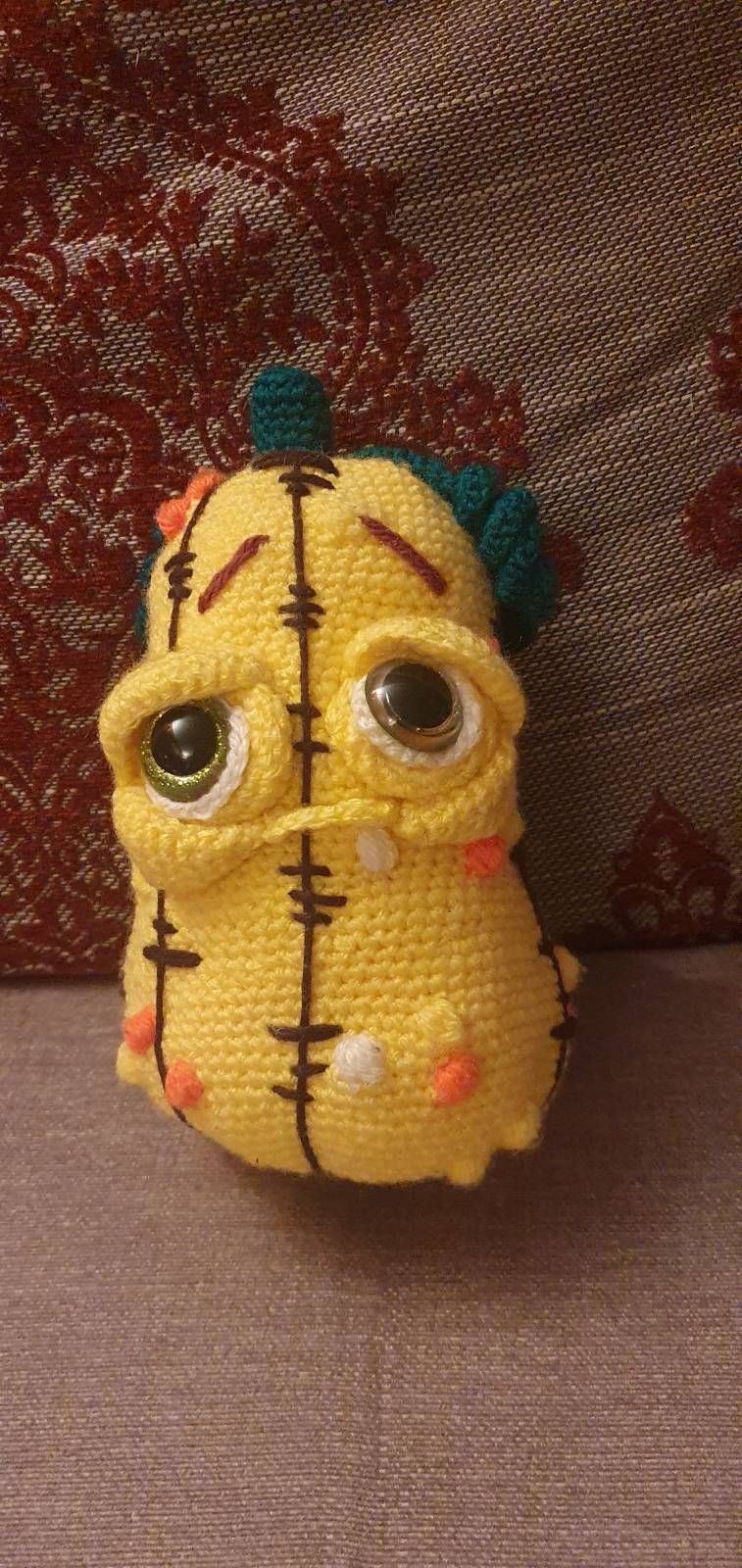 Crochet Amigurumi Squash Pattern Review by Rhona Day for Cottontail & Whiskers