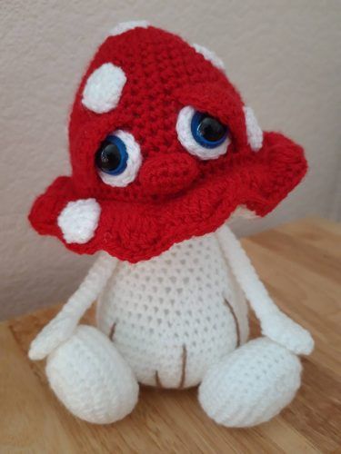 Crochet Amigurumi Toadstool Pattern Review by Gillian for Cottontail & Whiskers