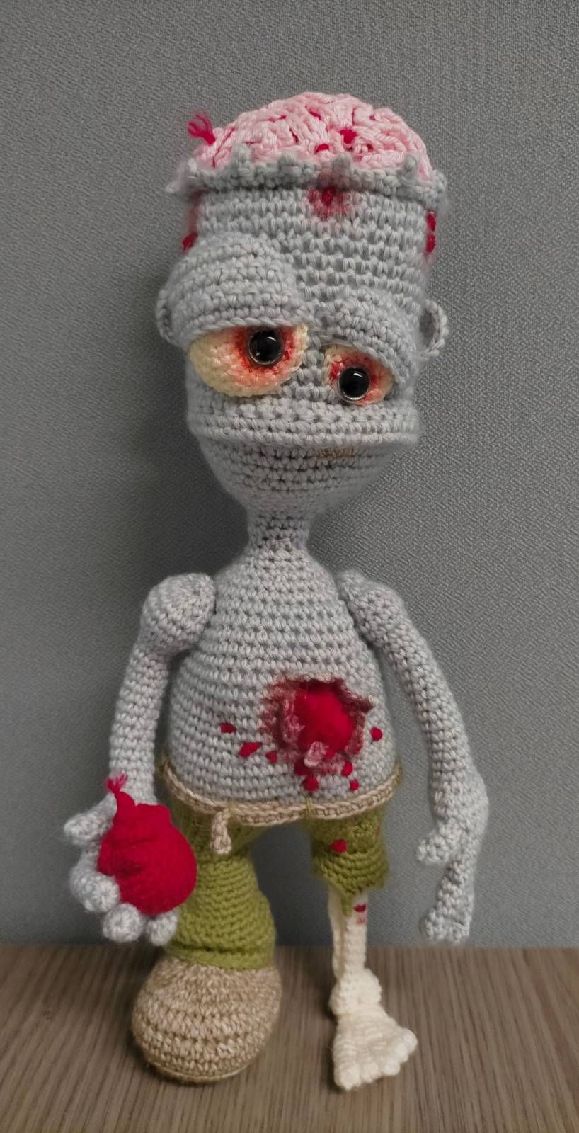 Crochet Amigurumi Zombie Review by Ingrid for Cottontail & Whiskers