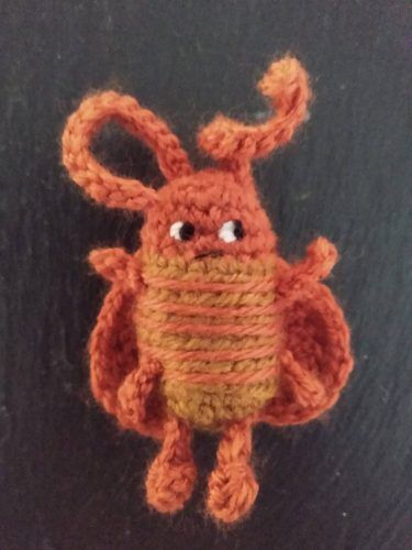 Crochet Cockroach Pattern Review for Cottontail and Whiskers by Heather