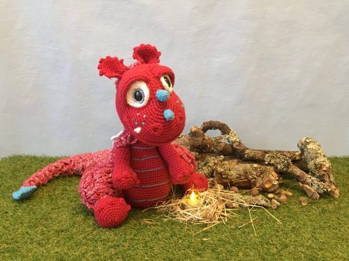 Cottontail & Whiskers Crochet Dragon doll Pattern Review by Hayley-Belle