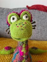 Crochet Nessie Pattern Picture Review by Jessica Brennan for Cottontail and Whiskers