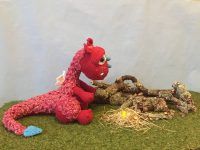 Crochet Pattern Dragon Doll Crafter Photo Review for Cottontail and Whiskers by Hayley-Belle