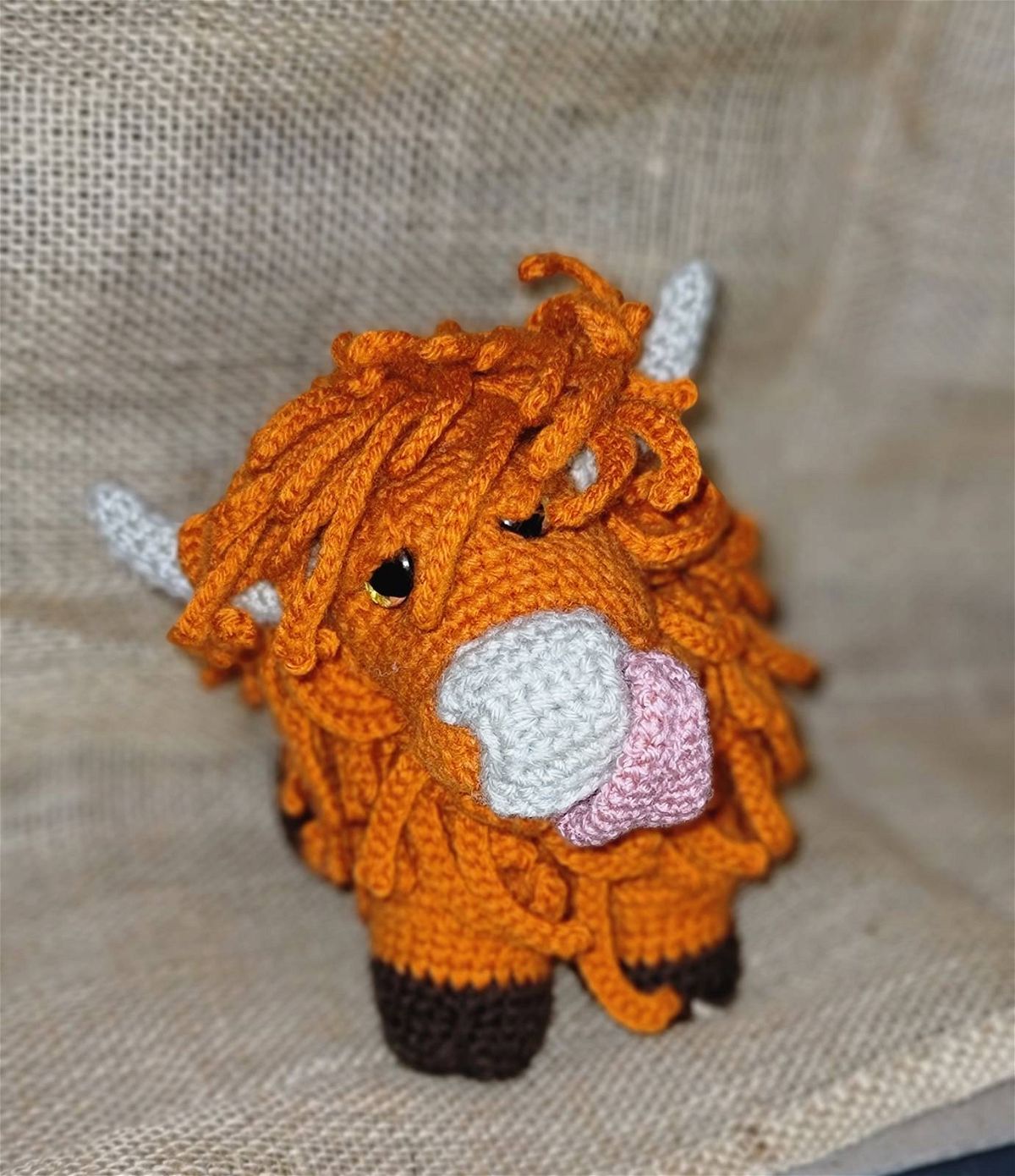 Highland cow doll photo review