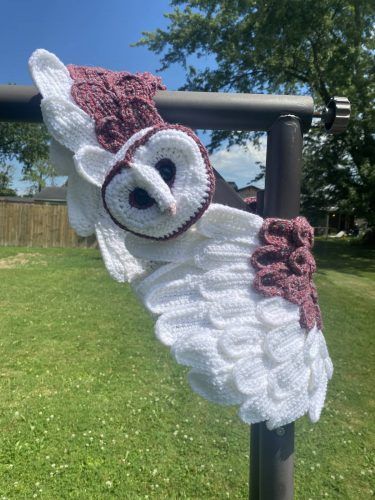 Barn Owl Shawl photo review