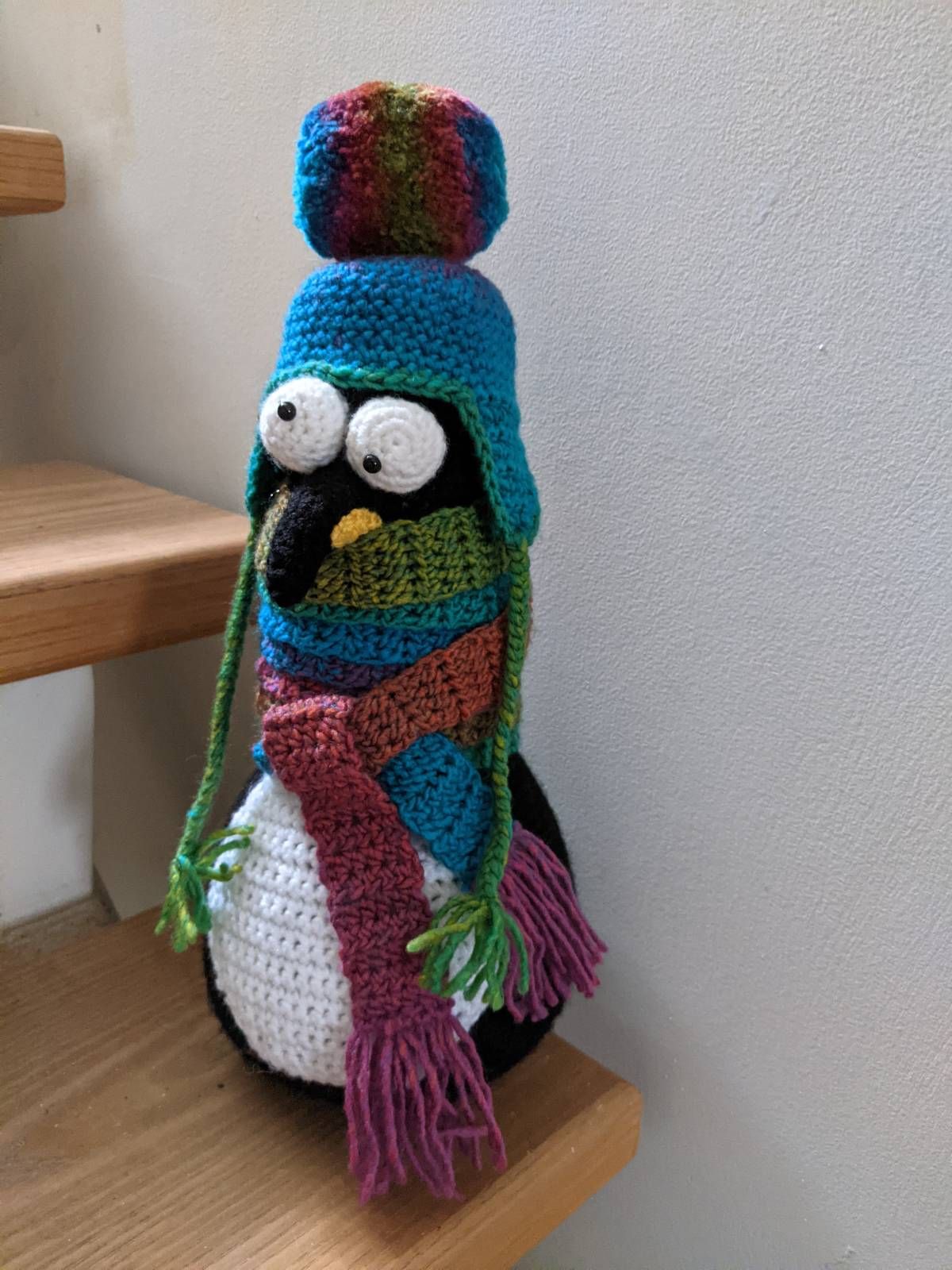 Crochet Penguin Pattern Review by Sallie McDougall for Cottontail and Whiskers