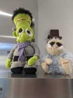 Frankenstein Monster Crochet Baby Gremlin Amigurumi Pattern Reviews for Cottontail and Whiskers by Kerry Page