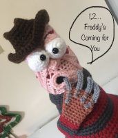 Freddy Krueger Amigurumi Crochet Pattern Review by Kelly Ferris for Cottontail & Whiskers