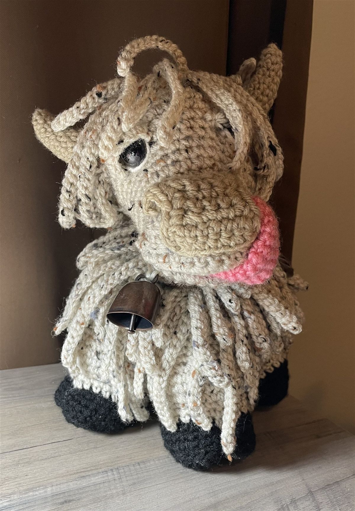 Highland Cow Amigurumi Crochet Pattern Review by Cindy Quick for Cottontail Whiskers
