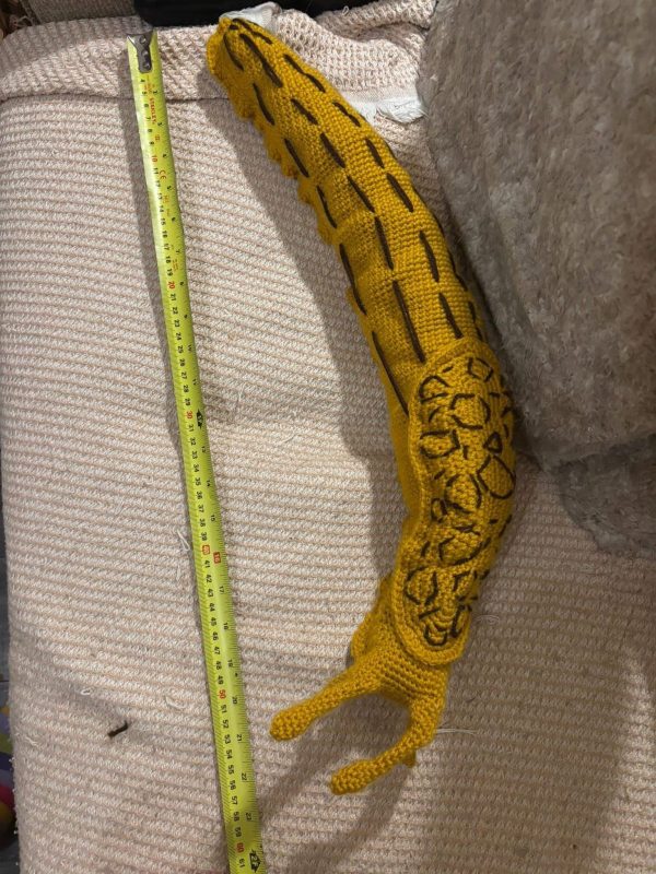 Big Cute Amigurumi Slug Crochet Pattern Download Tutorial