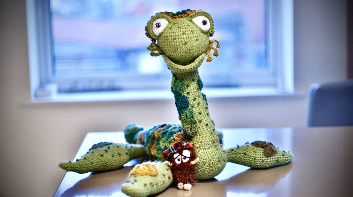 Loch Ness Monster Haggis Crochet Pattern Review for Cottontail and Whiskers by Jude