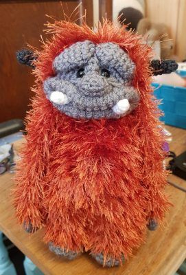 Ludo Monster Crochet Amigurumi Pattern Review for Cottontail and Whiskers by Erin Rubio