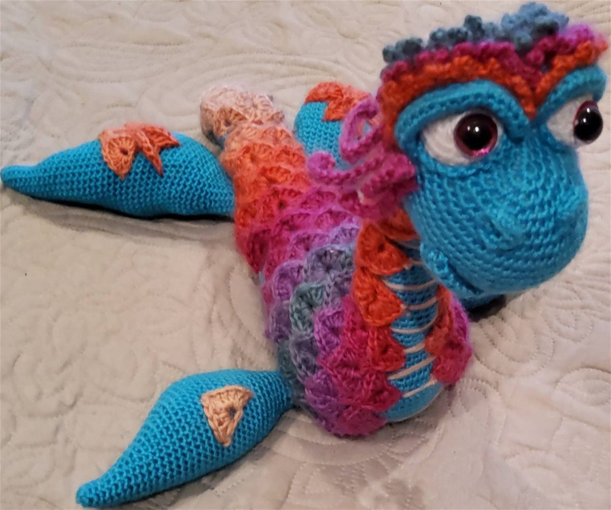 Nessie Amigurumi Pattern Review by Tracey Ferguson for Cottontail and Whiskers