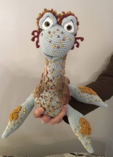 Nessie Crochet Pattern Review for Cottontail and Whiskers by Kim Cartwright