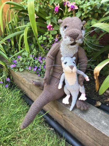 Otter Crochet Pattern Amigurumi Review by Jane Nightingale for Cottontail Whiskers