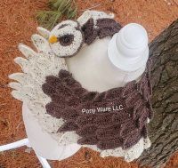 Owl Crochet Scarf Amigurumi Pattern Review by Laura for Cottontail Whiskers