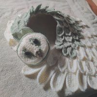Owl Scarf Amigurumi Crochet Pattern Review by Marie for Cottontail and Whiskers