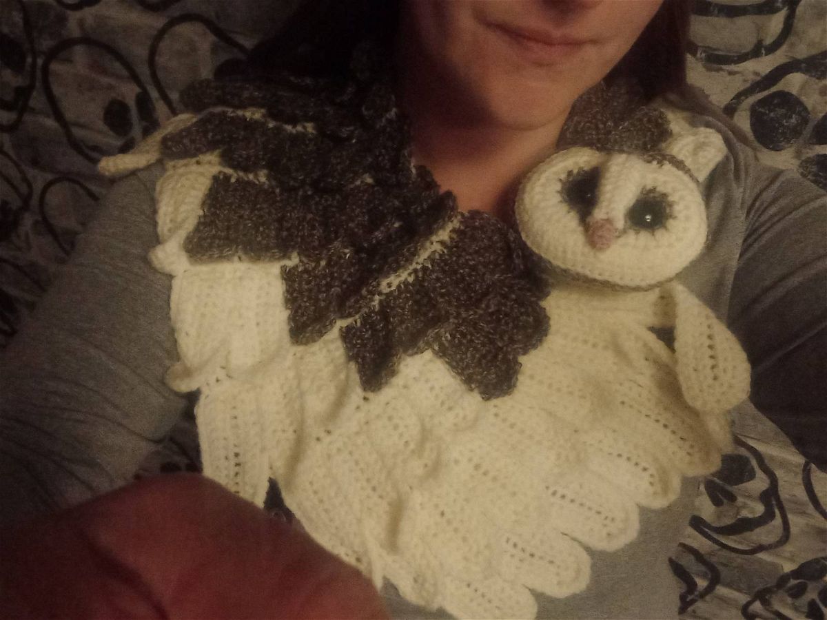 Owl Scarf Amigurumi Crochet Pattern Review by Sonia Kenney for Cottontail and Whiskers