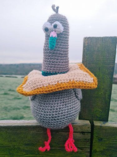 Pigeon Crochet Amigurumi Pattern Review for Cottontail and Whiskers by Evelina Zilinskaite