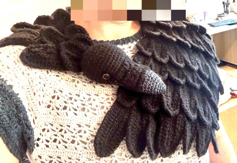 Raven Shawl photo review