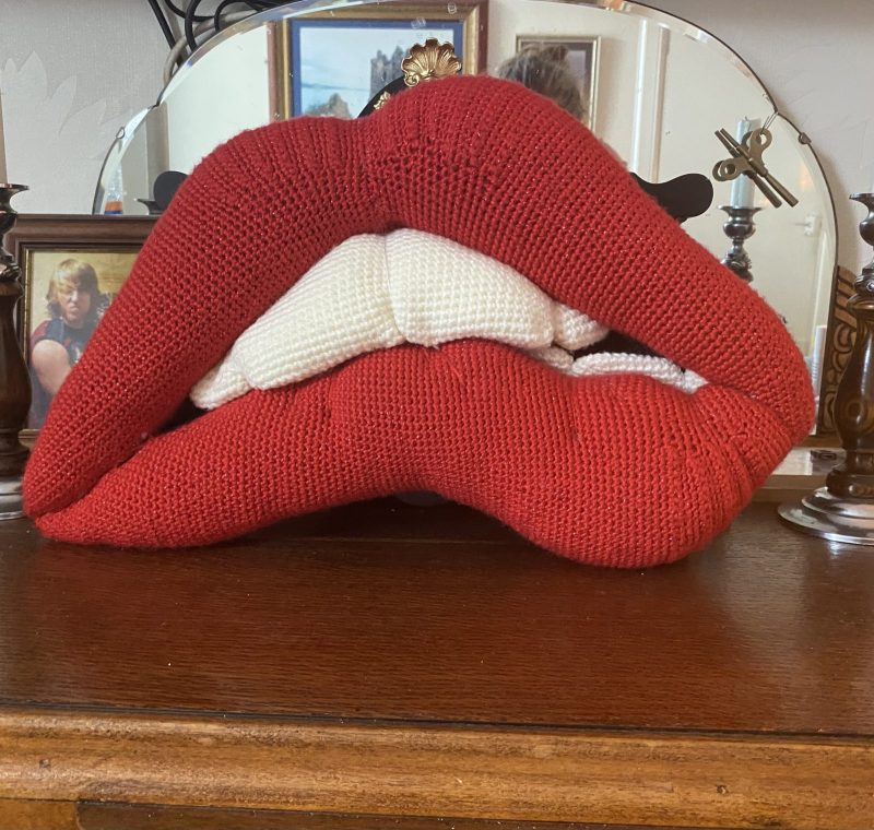 The Rocky Horror Picture Show – Borsa In Cotone Con Labbra Iconiche, Shopper Riutilizzabile, Accessorio Film Cult