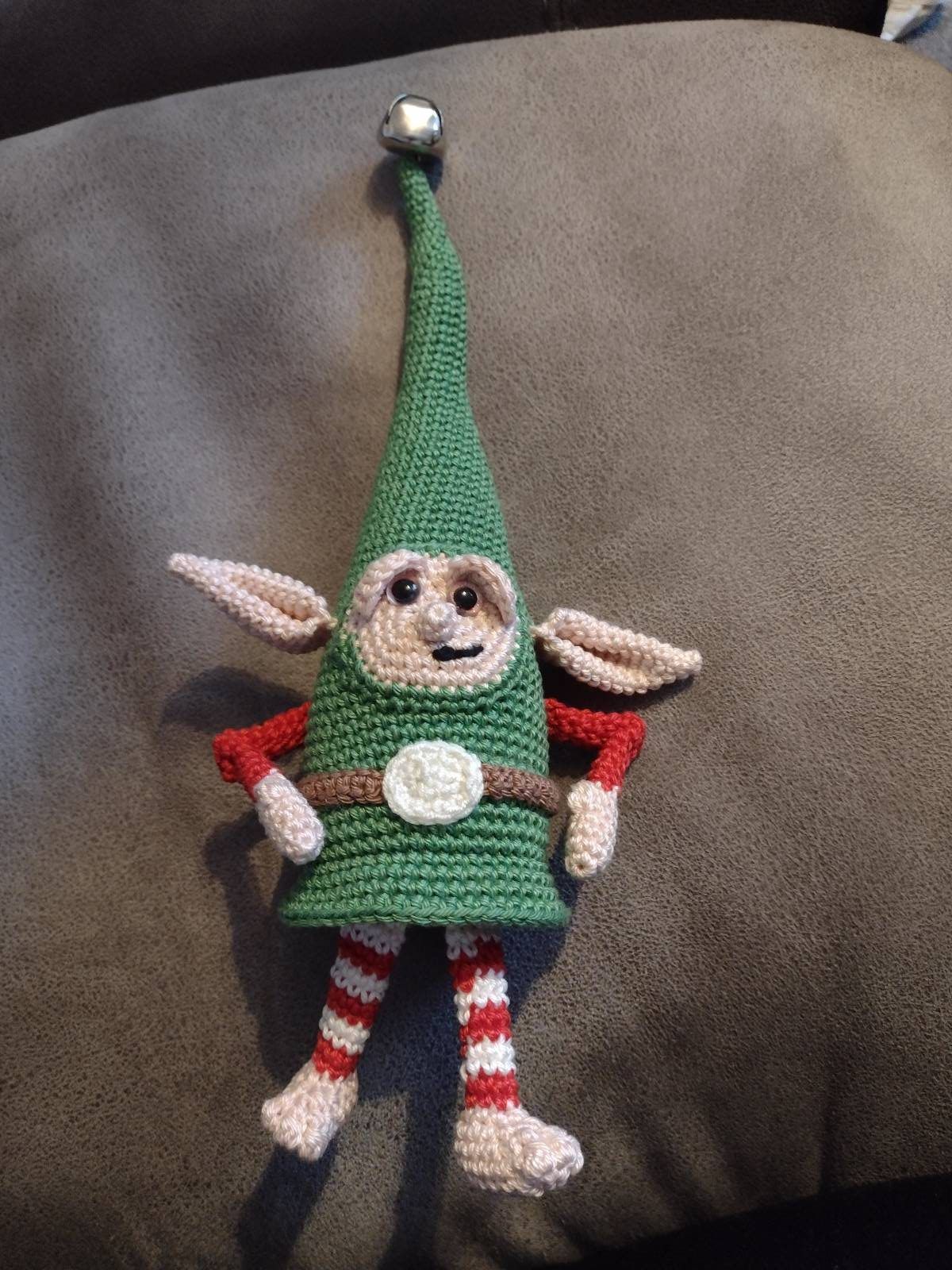 Amigurumi Christmas Crochet Elf Pattern Review by Rachael Faulkner for Cottontail and Whiskers