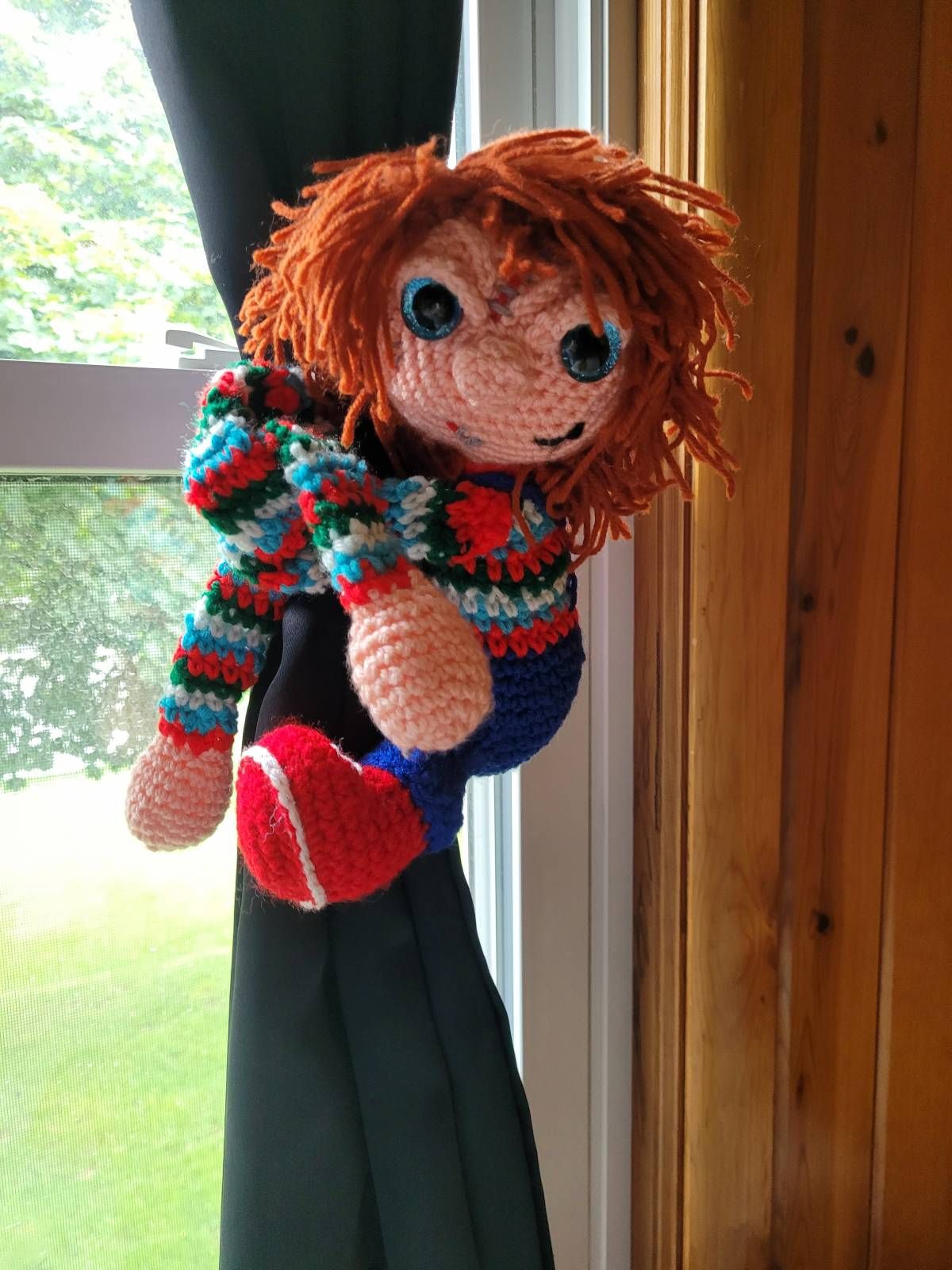 Amigurumi Crochet Chucky Pattern Review by Rita for Cottontail & Whiskers