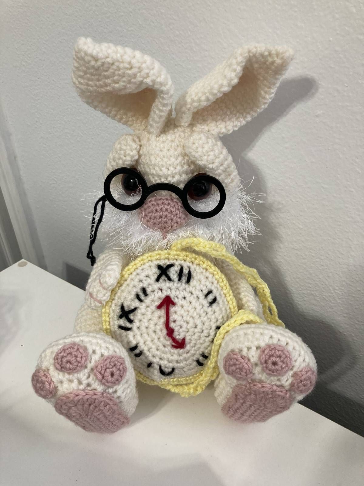 Amigurumi Crochet White Rabbit Pattern Review by Joan Trajanowski for Cottontail Whiskers