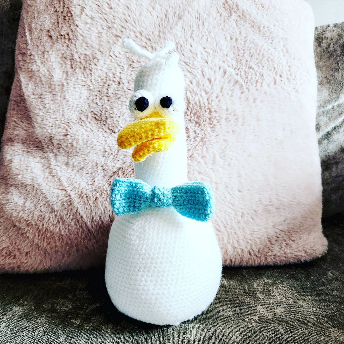 Amigurumi Duck Pattern Crochet Review by Jackie Brown for Cottontail and Whiskers