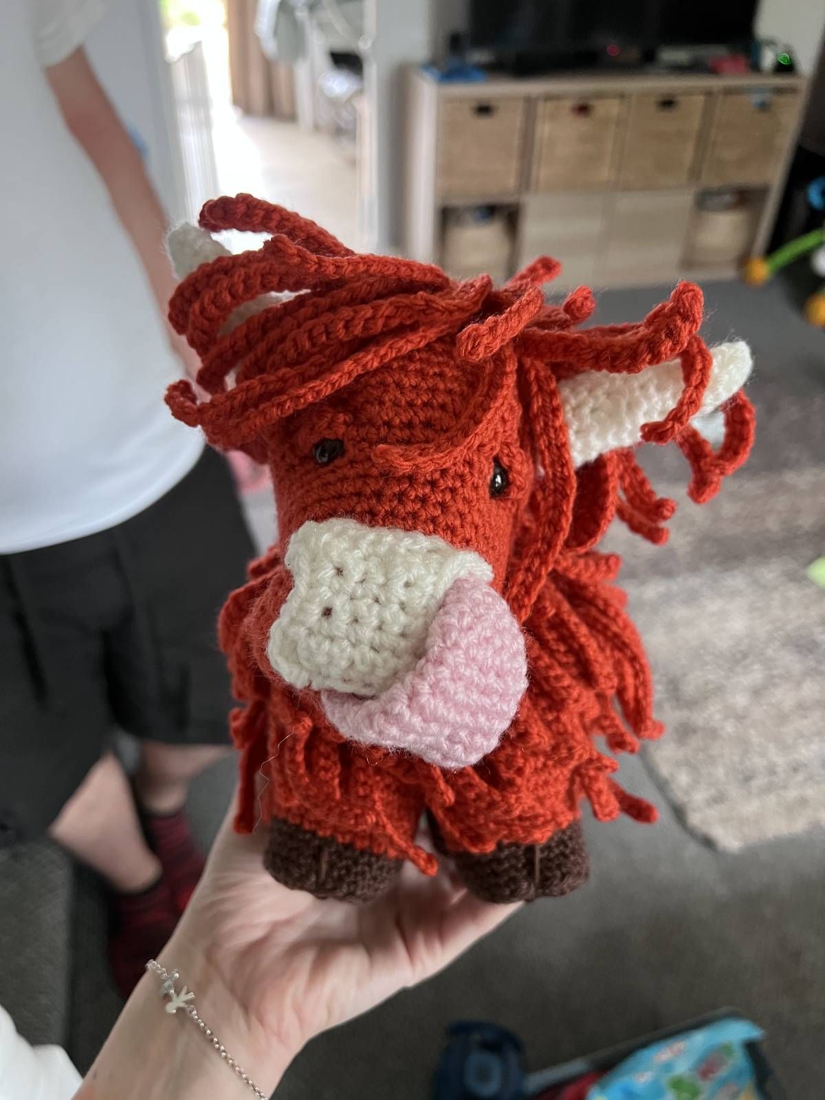 Amigurumi Highland Coo Pattern by Melissa Brown for Cottontail Whiskers