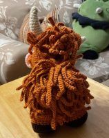 Amigurumi Highland Cow Crochet Pattern Review by Denise for Cottontail Whiskers