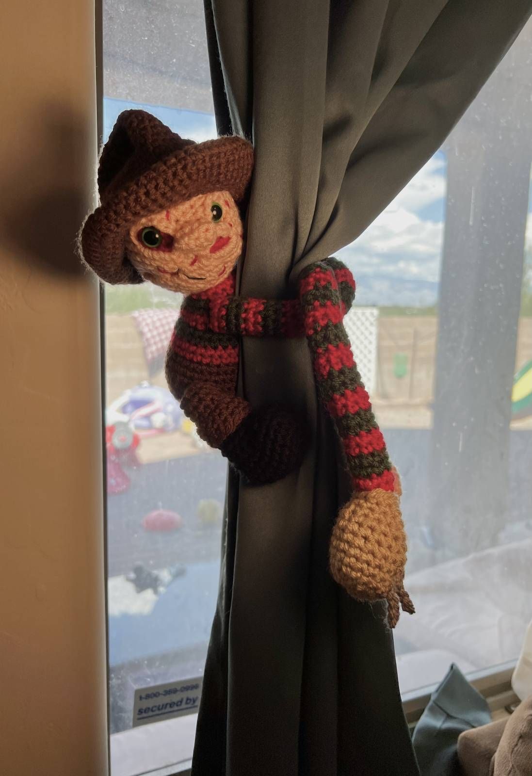Amigurumi Holdbacks Freddy Kruger Pattern Review for Cottontail and Whiskers by Angelica Perez