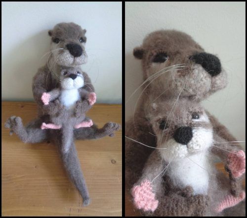 Amigurumi Otter Crochet Pattern Review by Floresta Marin for Cottontail Whiskers