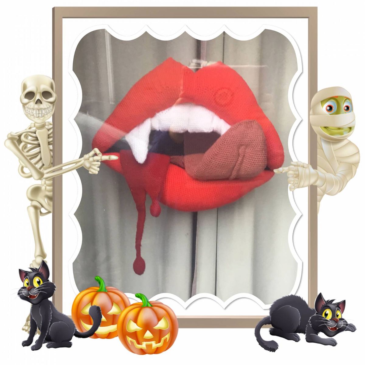 Amigurumi Vampire Lips Crochet Pattern Review by Sadie Laidlaw for Cottontail Whiskers