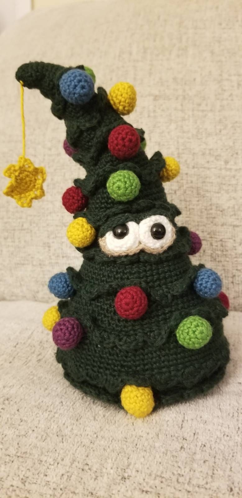 Christmas Tree Crochet Pattern Amigurumi Review by halethyr for Cottontail Whiskers