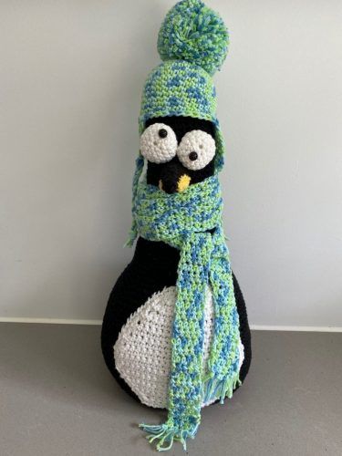 crafters review for Cottontail & Whiskers Door Stop Penguin Crochet Pattern by Deb
