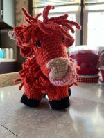 Crochet Amigurumi Highland Cow Pattern Review by Michelle Truitt for Cottontail Whiskers