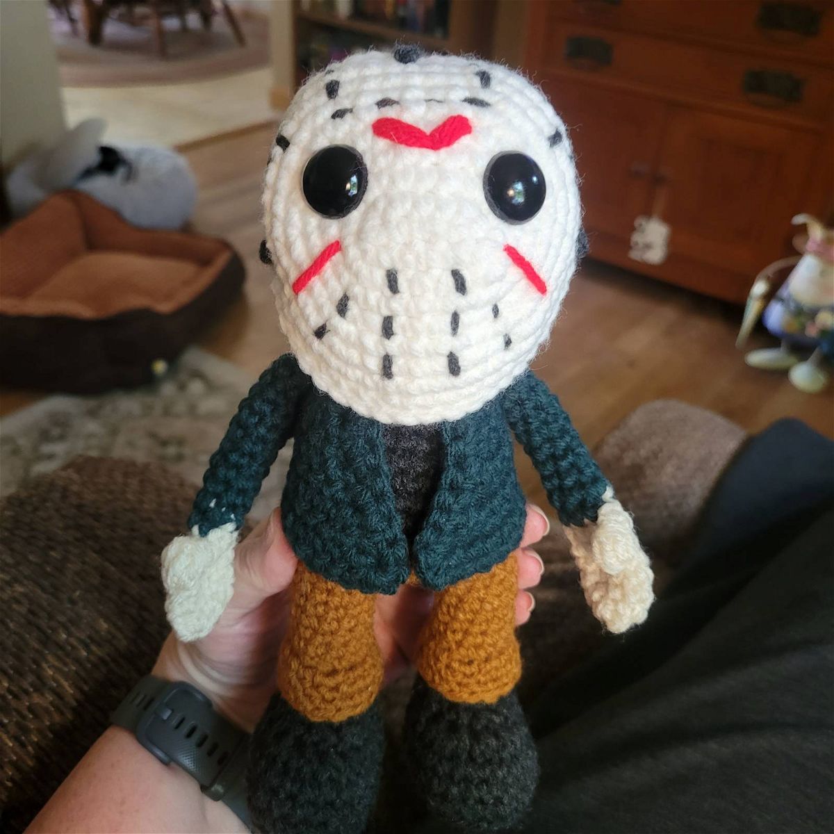 Horror Amigurumi Crochet Jason Doll Pattern