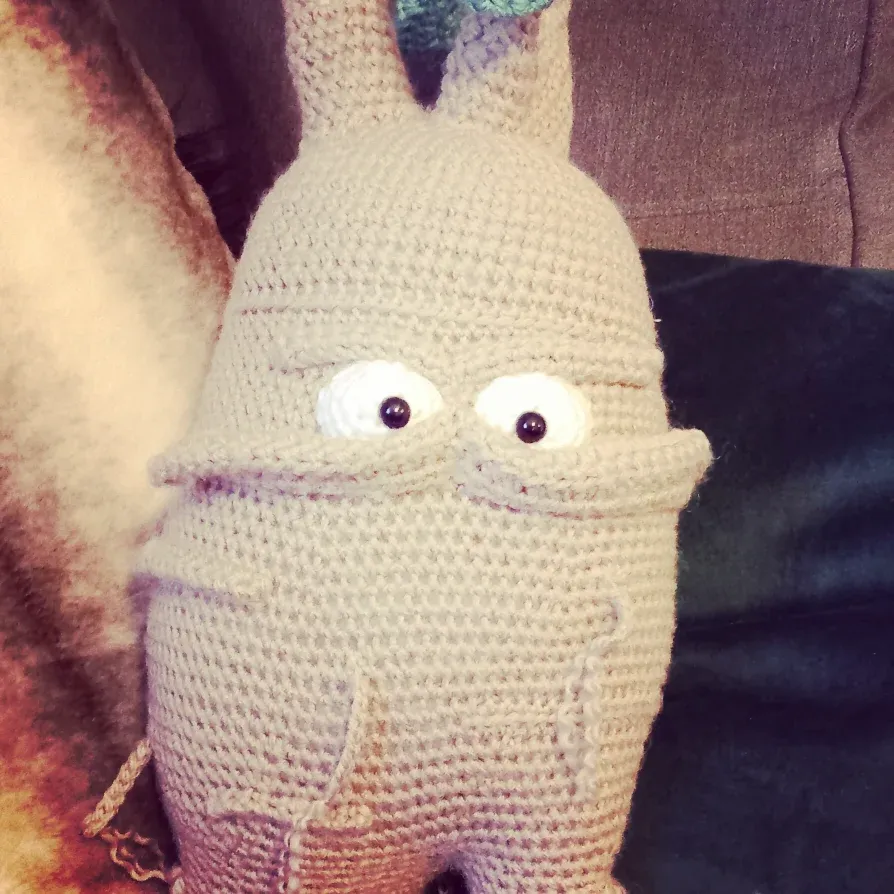 Crochet Amigurumi Mandrake Doll Review by Stacey Irving for Cottontail Whiskers