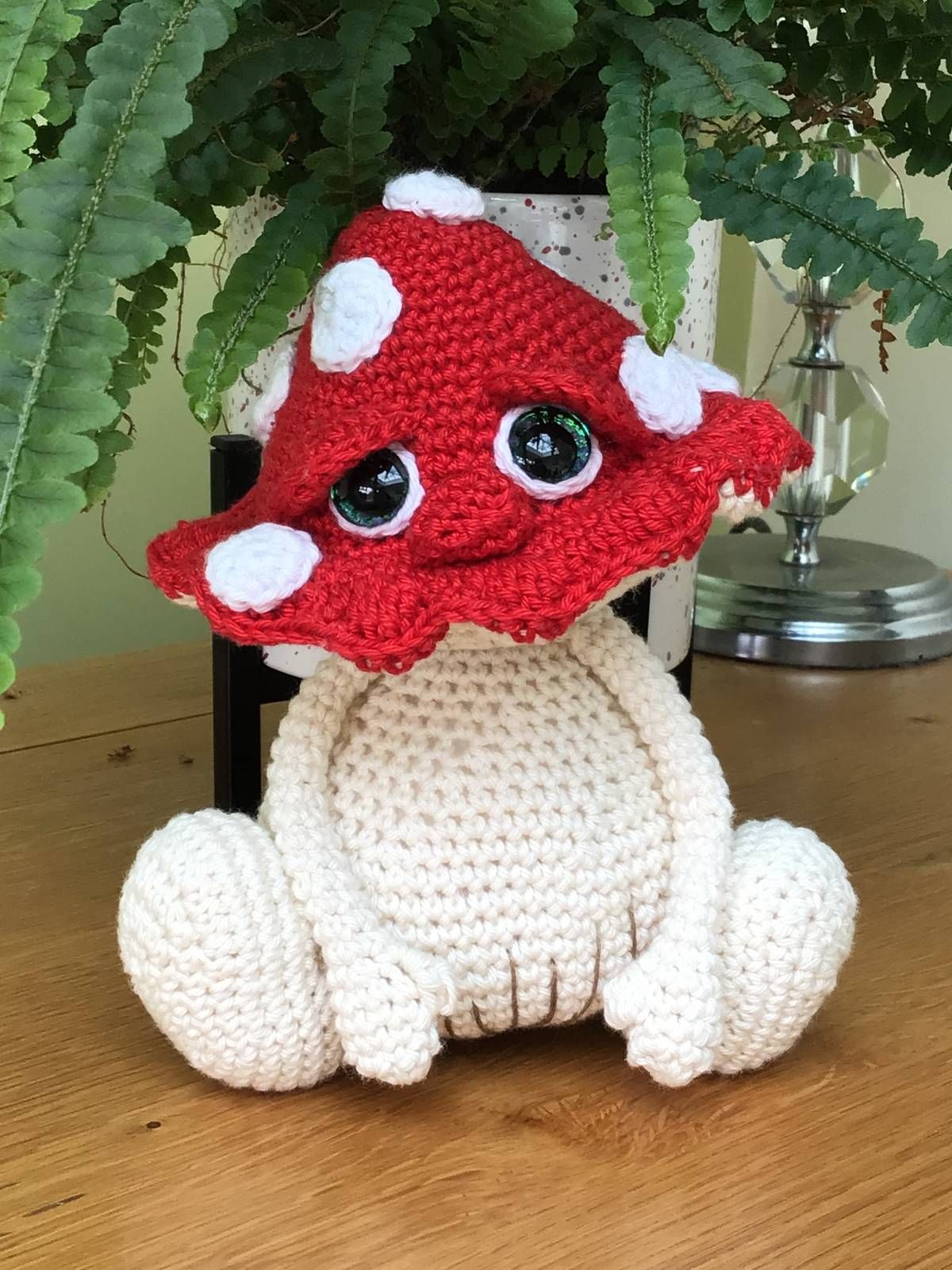 Free Crochet Mushroom Pattern - The Friendly Red Fox