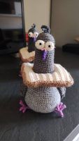 Crochet Amigurumi Pigeon Pattern Review by fabiana puerari for Cottontail Whiskers