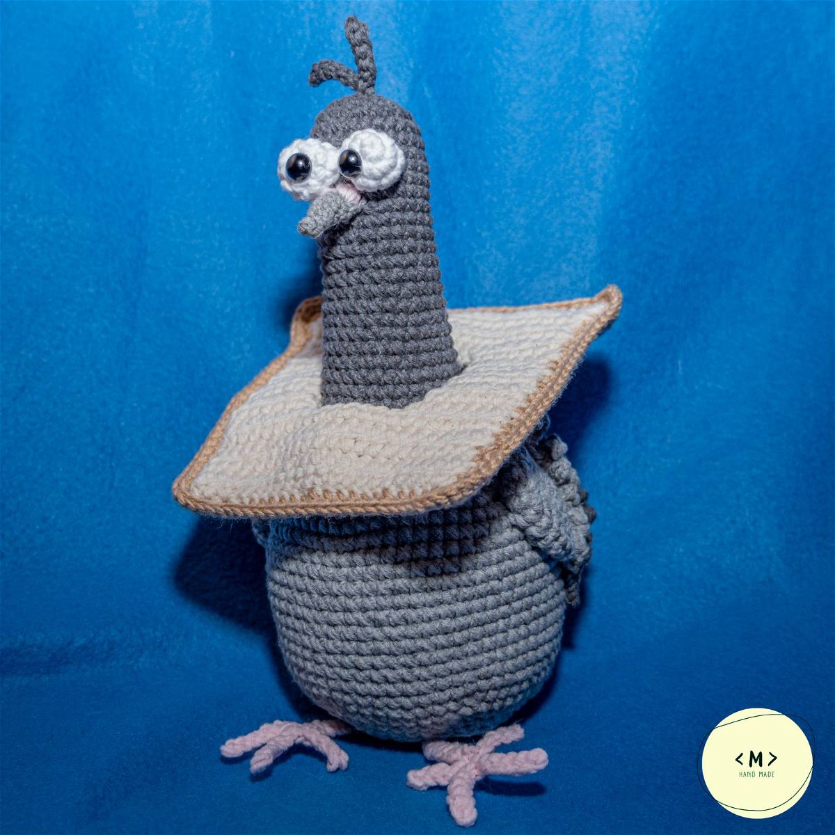 Crochet Amigurumi Pigeon Pattern Review by Marzena Sennik for Cottontail Whiskers
