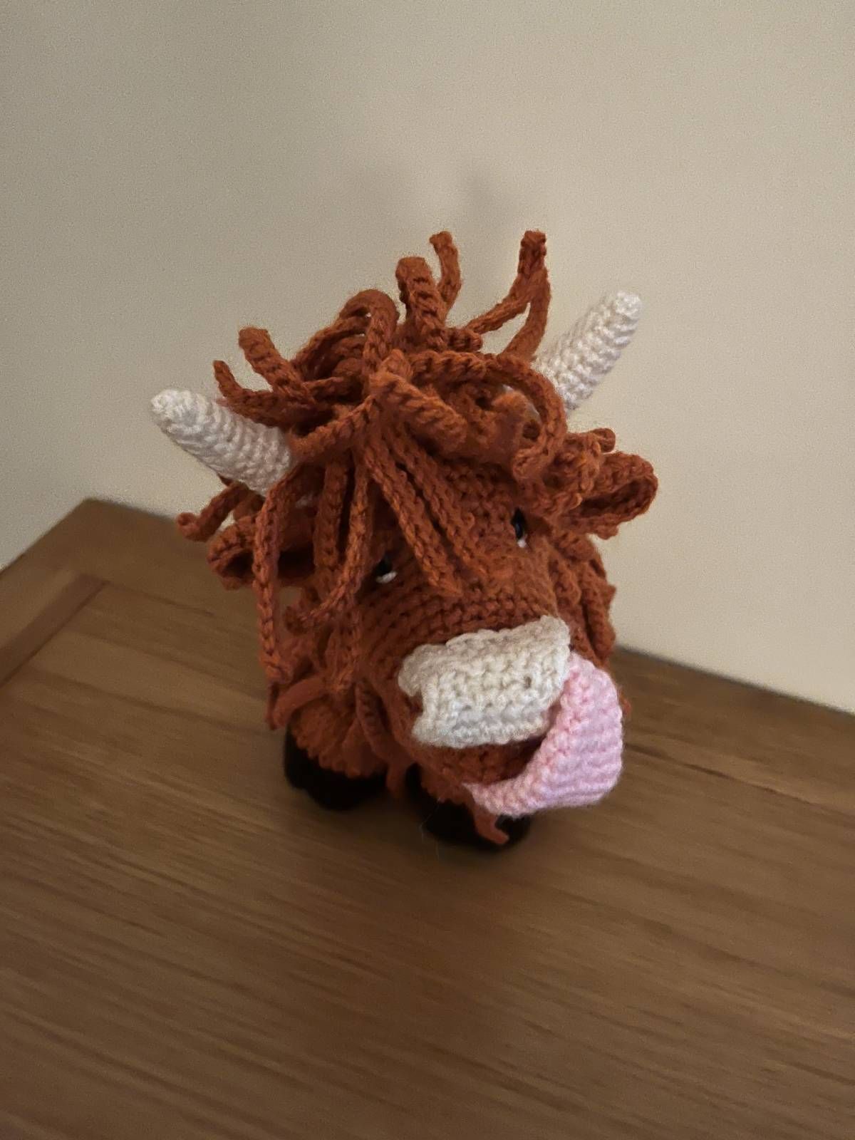 Crochet Highland Cow Pattern Review by Ailsa Jones for Cottontail Whiskers