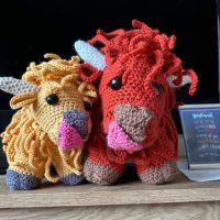 Crochet Highland Pattern Cow Review by Izzy for Cottontail Whiskers