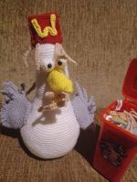 Crochet MacDonalds Seagull Pattern Review by Clair Sutton for Cottontail Whiskers