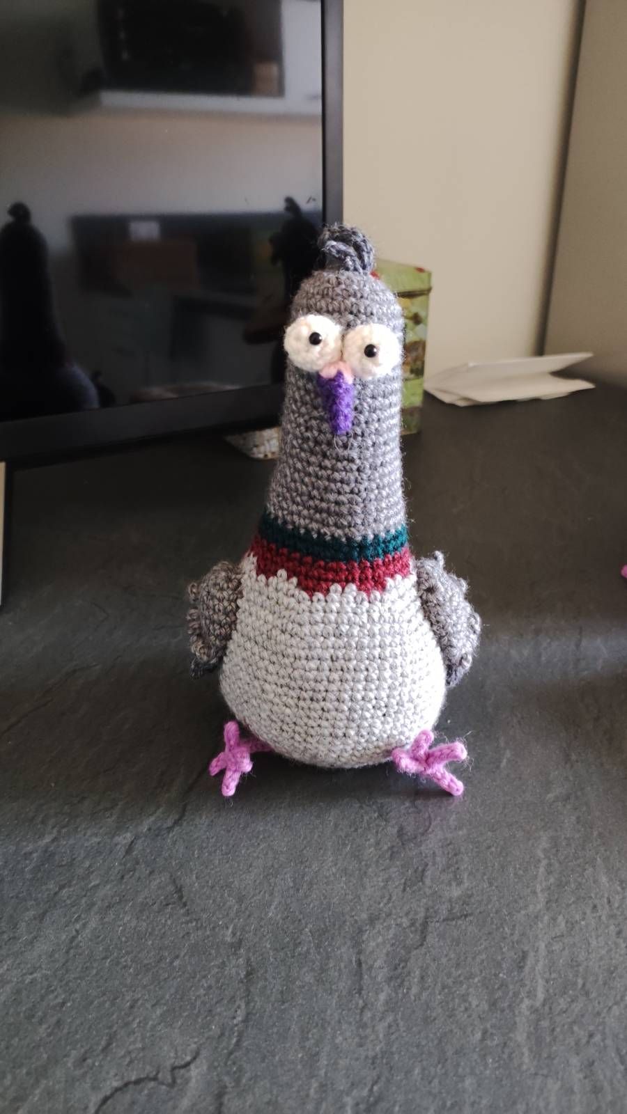 Crochet Pigeon Amigurumi Pattern Review by fabiana puerari for Cottontail Whiskers