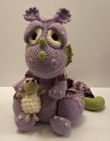 Dougal the Dragon Crochet Pattern Review by Kathy for Cottontail & Whiskers