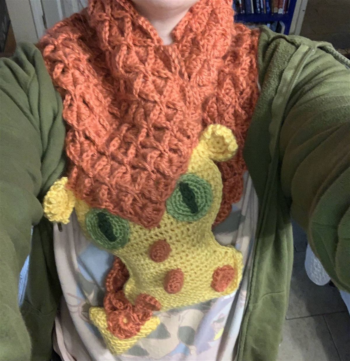 Dragon Crochet Scarf Pattern Review by Sara Stewart for Cottontail and Whiskers