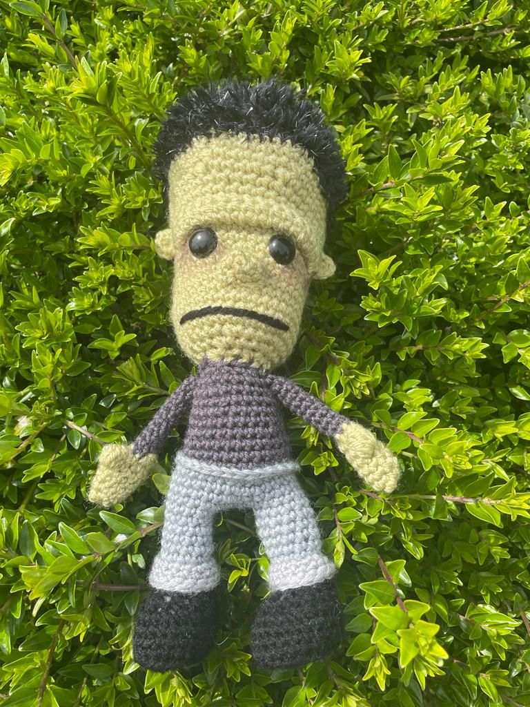 Frankenstein Crochet Doll Amigurumi Pattern Review by Liezl Coetzee for Cottontail and Whiskers